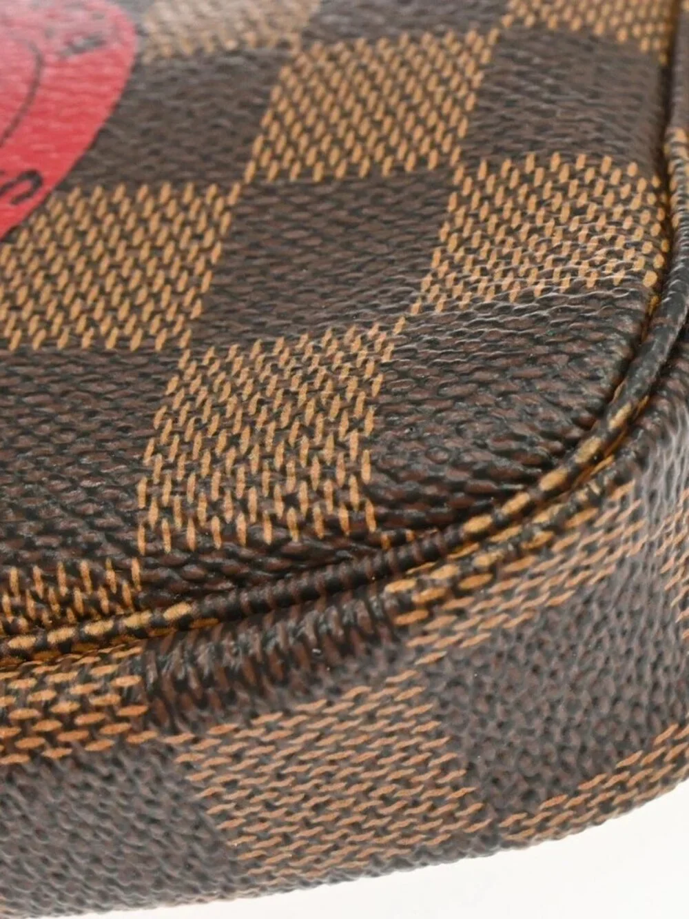 Best05 Louis Vuitton Damier Mini Pochette Accessoires